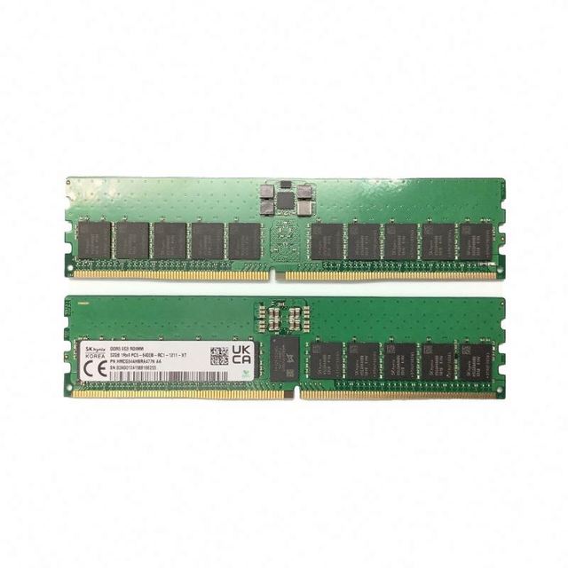 32GB DDR5 4800 ECC REG Memory for Servers in Stock RAMs