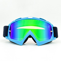 Lunettes de moto UV400 réglables avec cadre en TPU pour VTT tout-terrain Quad ATV et enduro