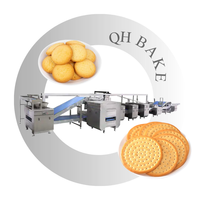 Machine industrielle automatique de fabrication de biscuits pour ligne de production de biscuits sandwich durs et mous