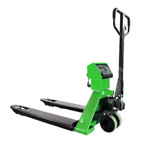 Manual Lift Trolley 2.5 Ton Truck 2ton 3ton Scale Hydraulic Pallet Jack Truck Weight Weighing Scale Truck