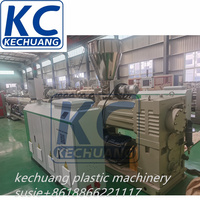PVC UPVC Elektroinstallationsrohr-Extrusionsmaschine PVC Flexibles Rohrherstellungsgerät PVC-Rohrproduktionslinie