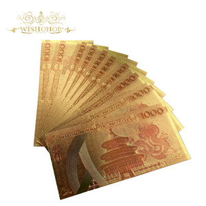 2モデルの素敵なブルース・リー紙幣、中国の金貨、24金メッキのギフト用紙幣 - Product Image 5