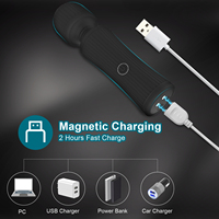 13.AV Vibrator Super leistungs starke Motor vibration Mini-Taschen massage gerät Magnetisches Laden Klitoris Stimulation Orgasmus Artefakt