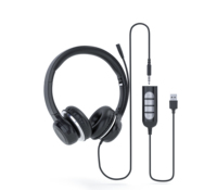 Grosir mikrofon headset suara stereo headset kantor bisnis noise canceling