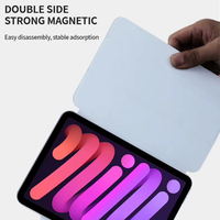 Nouvelle Housse de Protection Tri-Pliante pour iPad Mini6/Mini7, Ultra Fine, Magnétique, avec Porte-Stylet et Boucle