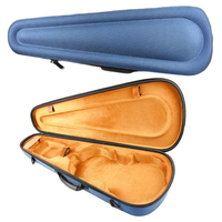 Prix usine Offre Spéciale taille personnalisable étui de protection pour violon boîte rigide avec Eva Insert boîte d'instruments Durable de haute qualité