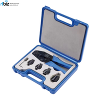 Outil de sertissage de câbles coaxiaux INERGEK pour connecteurs LMR400/600 RG58/59/62/6/11/316/142/174/179/213 (SMA/SMB/BNC/MCX)
