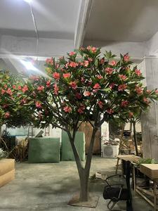 ดอกลีลาวดีทำจากโฟม<span class=keywords><strong>สีชมพู</strong></span>สำหรับตกแต่งบ้านและสวน - Product Image 4