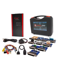 Programmeur ECU IPROG PRO V87 avec 11 adaptateurs Outil de diagnostic automatique pour IMMO SRS Outil de programmation de clé de correction de kilométrage de réinitialisation