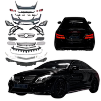 Kit carrosserie pour Mercedes Benz C207 2009-2013, mise à niveau vers le modèle E63 2016 AMG, pare-chocs, phares, capot, ailes, livraison rapide