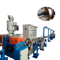 Machine d'extrusion de câbles PVC automatique d'occasion 50/60/70/90 pour la fabrication de câbles CAT5/CAT6 - Machine reconditionnée à haute productivité