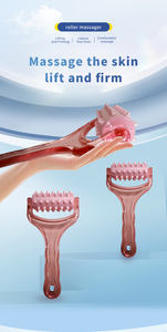 เครื่องนวดตัวขนาดเล็กแบบพกพา สะดวกสบาย ดีไซน์ทันสมัย รูปแบบแปรงพลาสติก - Product Image 4