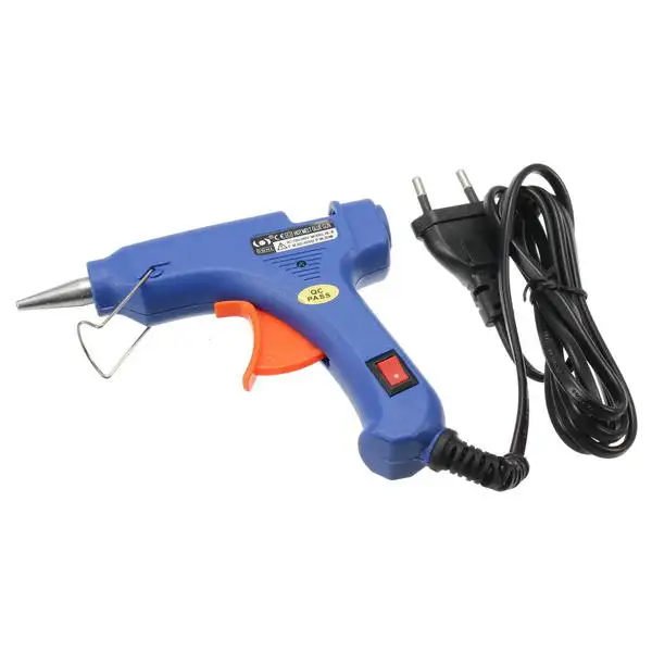 Craft Mini Glue Gun Cho Trẻ Em Màu Xanh Đen Hồng 20 Wát 40 Wát 100 Wát Điện Nhiệt Nóng Chảy Glue Gun Silicon Glue Gun