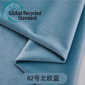 Китай-новый продукт, переработанная супер мягкая ткань, бархатная ткань, мягкая трикотажная ткань для одежды