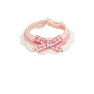 Venta caliente dulce gato bufanda suave ajustable mascota <span class=keywords><strong>Collar</strong></span> mascota decoración arco gatito bufanda - Product Image 2