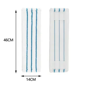 Lau phẳng thương mại microfiber Scratch Telescopic làm sạch tay miễn phí rửa nước Bóp 360 tự khô khung đầu phẳng lau