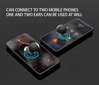 Hbnkh Earphone Mini Nirkabel Baru Dengan Daya Tahan Lama Earphone Headphone Nirkabel BT