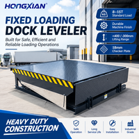 Niveleur de quai hydraulique fixe 6T, plateforme de chargement et de déchargement de conteneurs pour la cour de manutention par chariot élévateur