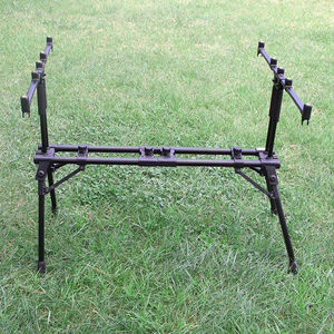 Selco-caña de pescar de aluminio con patas ajustables, caña de pescar de <span class=keywords><strong>3</strong></span> varillas, <span class=keywords><strong>Pod</strong></span> para carpa, listo para enviar - Product Image 5