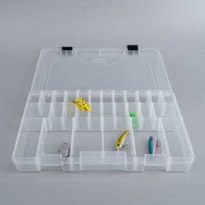 Trong suốt cứng nhắc rõ ràng Nhựa Câu cá lure Set Box cho dòng và Hồ câu cá Bait lưu trữ công cụ trường hợp - Product Image 2