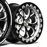 Nouvelles jantes forgées sur mesure pour la course de dragster (avant/arrière étroites) (15x3.5/17x3.5/15x4/17x4) + Jantes arrière Beadlock (15x10/17x10.5/18x12)