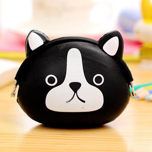 กระเป๋าใส่เหรียญซิลิโคนทรงกลมขนาดเล็กน่ารัก คุณภาพสูง ขายดี เป็นของขวัญสุดน่ารัก - Product Image 1