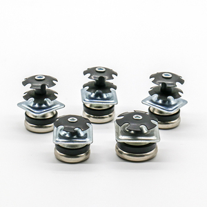 Deslizadores Giratorios RoHS, Deslizadores Giratorios de Metal Duraderos, Protectores de Piso para Patas de Muebles, Patas Redondas, Base Giratoria, Deslizadores Plegables para Muebles - Product Image 1