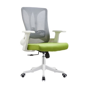 Chaise de bureau ergonomique à dossier haut en maille pour direction, contemporaine, standard BIFMA, meilleur prix, tissu - Product Image 2