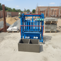 Machine professionnelle multifonction pour la fabrication de briques, de pavés, de blocs et de dalles autobloquantes