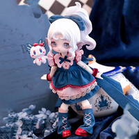 Оригинальная серия Lulu Spirit Story: Набор из 12 шарнирных кукол BJD из ПВХ в тематике животных — милое украшение для рабочего стола