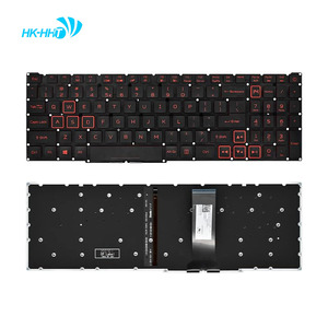 Teclado Retroiluminado Rojo HK-HHT US para Portátil Acer <span class=keywords><strong>Predator</strong></span> Helios 300 PH315-52 PH315-53 PH317-53 Nitro 5 AN515-43 AN515-54 - Product Image 1