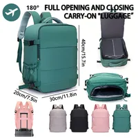 Sac à dos de voyage personnalisé pour ordinateur portable étanche, approuvé par les compagnies aériennes, sac à dos de cabine, sacoche pour ordinateur et livres pour le travail professionnel
