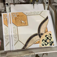 Directo de fábrica entrega rápida nueva llegada 595 603 diseños de techo falso cuadrado tablero de Panel de techo de PVC para decoración de tienda