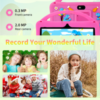 Tablette éducative pour enfants 7 pouces IPS avec Wi-Fi, Android 10, 2 Go de RAM, 32 Go de ROM, contrôle parental et logiciel IWawa préinstallé