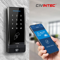 Teclado de Control de Acceso NFC Independiente CT9E IP65 Resistente al Agua de 13.56MHz con Doble Relé para Uso en Exteriores