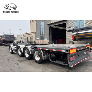 Euro 40/45/53 feet 12 Twist ổ khóa khung xương 4 trục Trailer bán cho 20/40ft <span class=keywords><strong>container</strong></span> - Product Image 6
