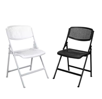Ensemble de meubles de jardin modernes en HDPE/plastique pour l'extérieur, chaises de patio imperméables, table basse, table à manger pliable, confortable et portable