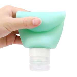 زجاجات وحاويات كبيرة من هلام الاستحمام الشامبو ، متعددة الوظائف مانعة للتسرب من السيليكون قابلة لإعادة الاستخدام ، متعددة الوظائف ، لأغراض السفر - Product Image 5