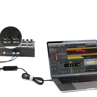 Câble convertisseur adaptateur MIDI vers USB C pour accessoires de pièces de guitare