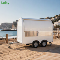 Chariot de vente de hot-dogs mini mobile à roulettes au design attrayant avec grill, à vendre