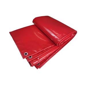 Couverture ignifuge imperméable de bâche de PVC, tissu de polyester <span class=keywords><strong>enduit</strong></span> de PVC - Product Image 2