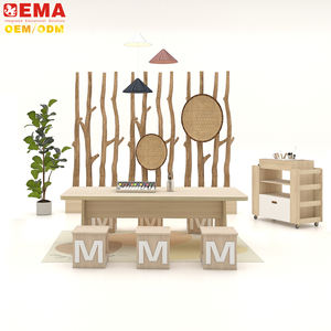 Ensemble de centre de garde d'enfants Ema utilisé enfant bois école Montessori pépinière préscolaire garderie fournitures maternelle meubles - Product Image 1