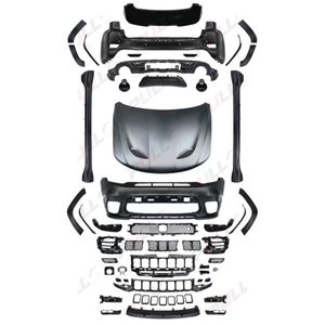 Kit de Carrocería y Parachoques de Alta Calidad para <span class=keywords><strong>JEEP</strong></span> <span class=keywords><strong>GRAND</strong></span> <span class=keywords><strong>CHEROKEE</strong></span> 2014-2021 Actualización a Estilo <span class=keywords><strong>SRT</strong></span> Incluye Parachoques con Parrilla y Capó - Product Image 2