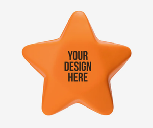 Balle anti-stress étoile en pu avec logo personnalisé - Product Image 5