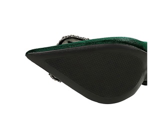 Zapatos de Tacón Alto para Mujer, Modelo Stiletto con Detalles Metálicos, Color Naranja, 2024 - Product Image 6