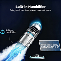 Humidificador AntarcChill con Diseño de Cohete Espacial 2 en 1, Decoración para Habitación, Regalo de Cumpleaños y Navidad para Niños, Adolescentes y Jóvenes, para Dormitorio o Escritorio