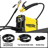 Soudeuse portable mini MMA à inverseur ESAB HandyArc 168i 220V DC avec sortie 160A pour fonte et acier doux