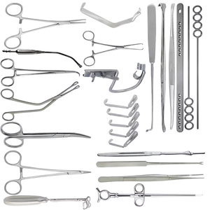 Instruments chirurgicaux manuels de haute qualité, ensemble de tonsillectomie et d'adénoidectomie, autoclavable, réutilisable, kit de chirurgie, Health Bay - Product Image 1