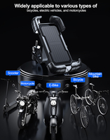 Support de téléphone portable pour vélo, stable, durable, antidérapant, compatible avec les smartphones de 4 à 7 pouces