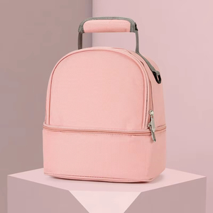 Nuovo Design per il latte per mamma sacchetti impermeabili a due piani di stoccaggio del ghiaccio latte portatile per bambini borsa per pannolini zaino da viaggio - Product Image 5